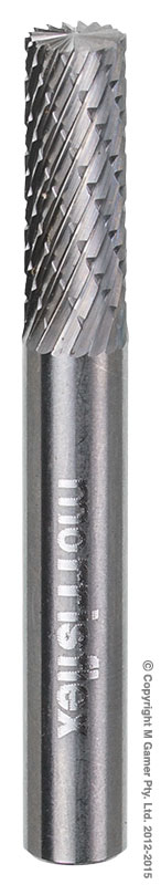 Cylinder Burr with End Cut - Size 1